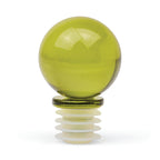 Olive Glass Bottle Stopper