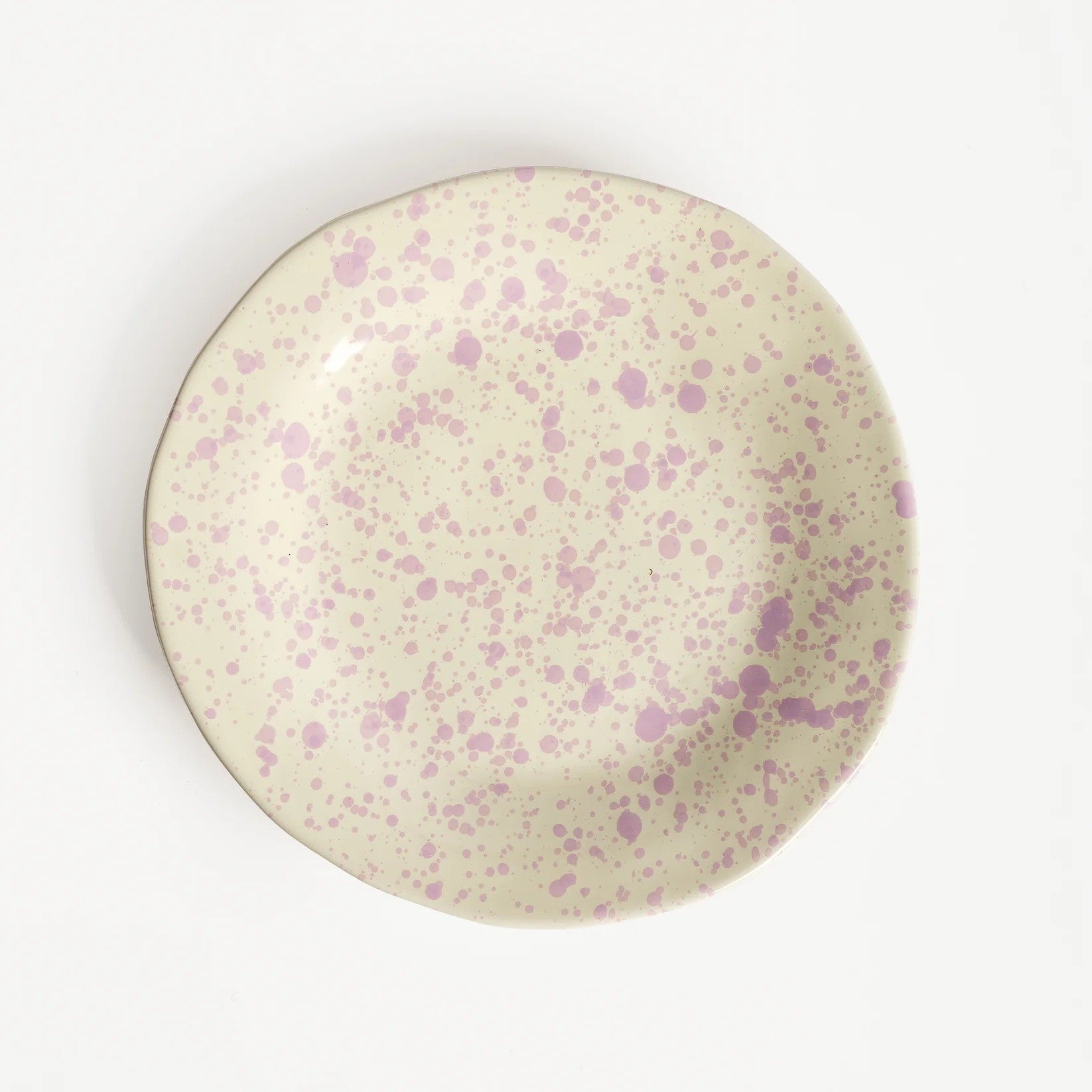 Puglia Splatter Shallow Serving Bowl