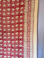 Double Quilts - Red & Cream