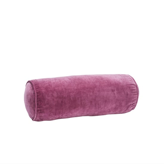 Velvet Bolster 20x50cm Cushion