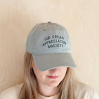 Blue Cotton Ice Cream Appreciation Society Cap