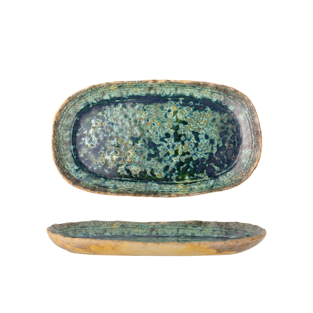 Milani Large Green Plate