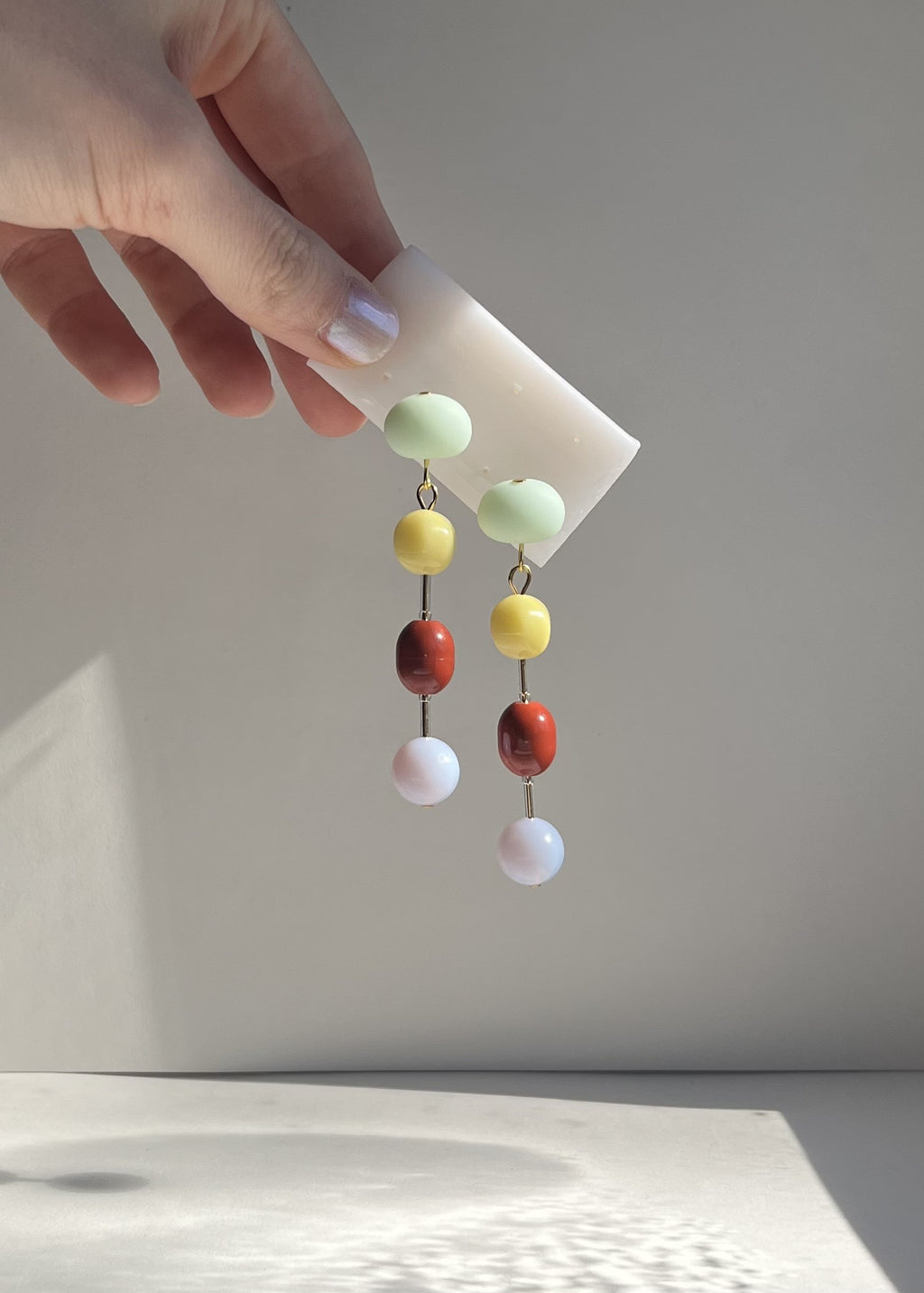 Icy Pistachio Earrings