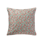 Rust Flower Pattern Cushion