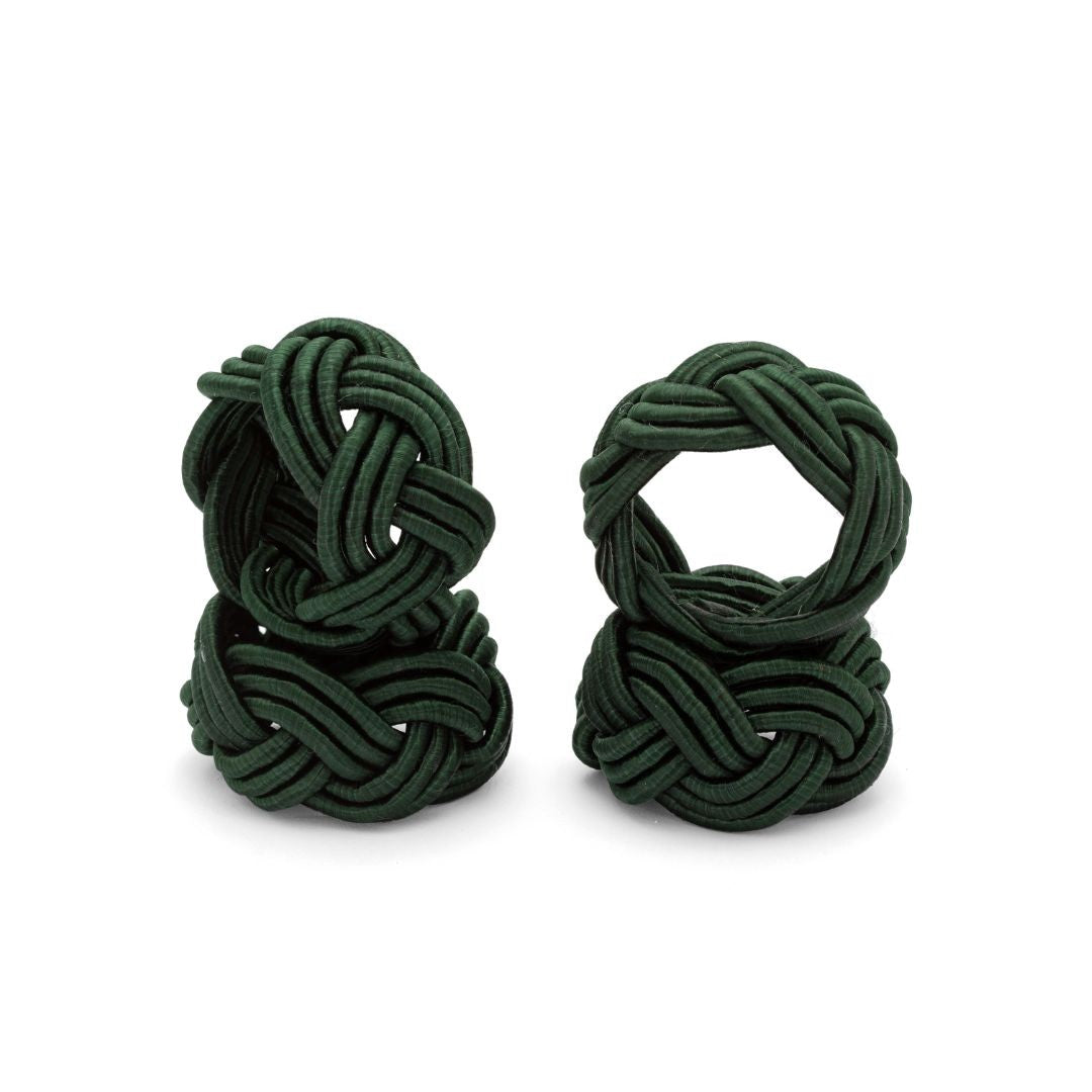 Pleated Napkin Rings - Set of 2