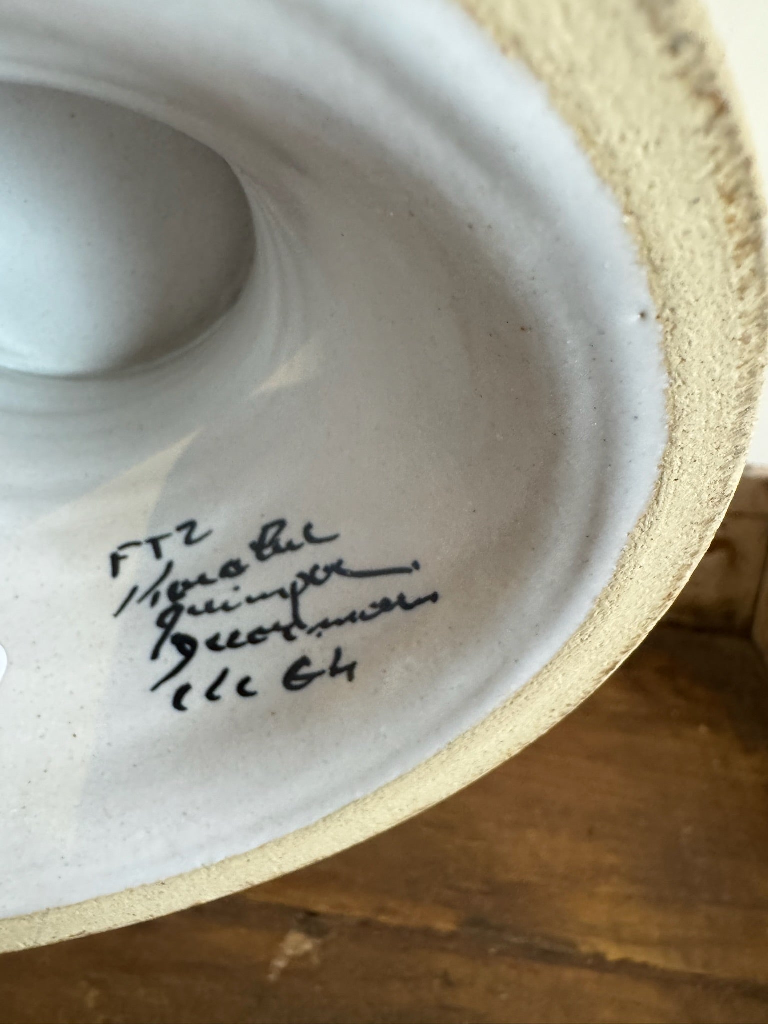 Vintage Quimper Pottery Pedestal Bowl