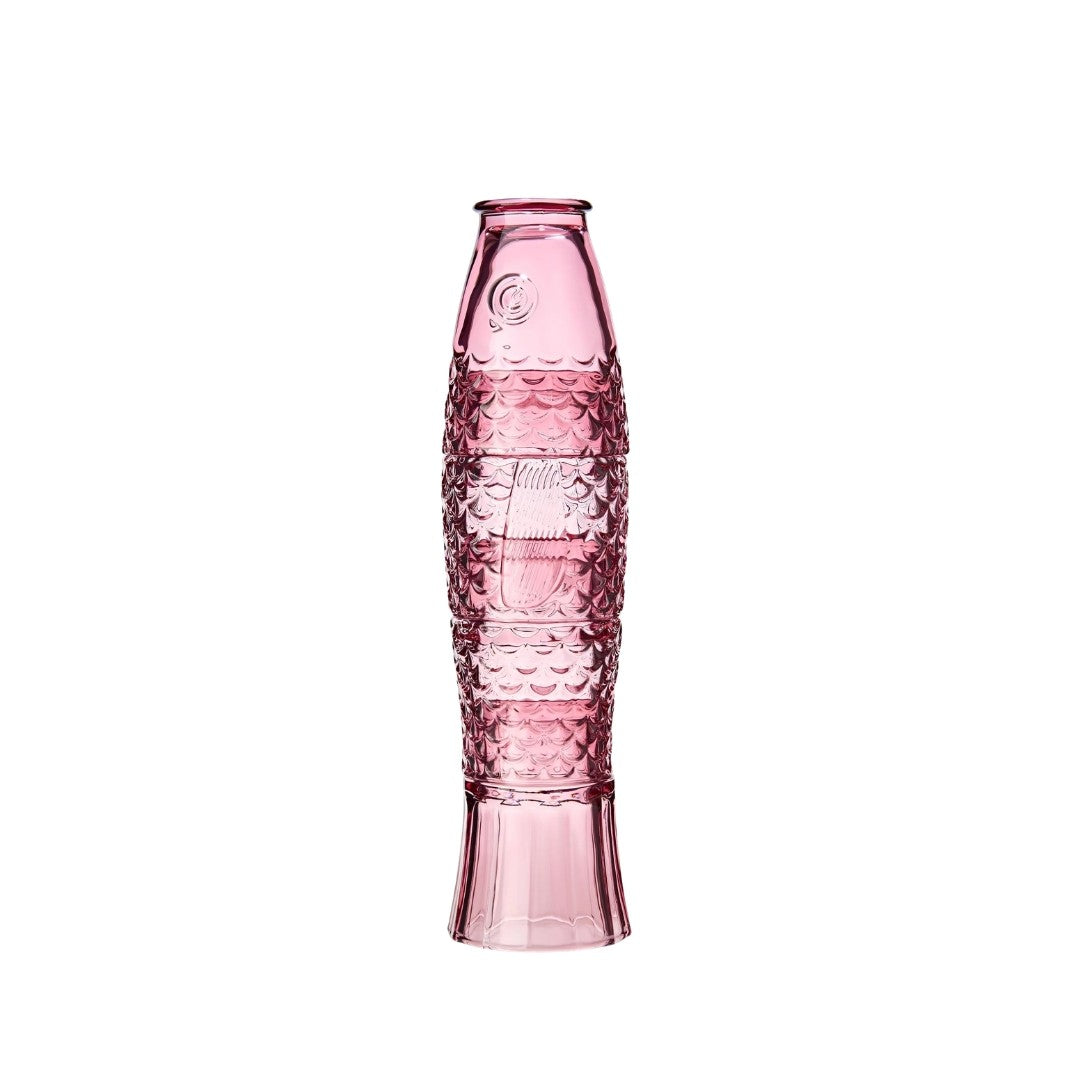 Fish Stacking Drinking Glasses - Set of 4 Pink