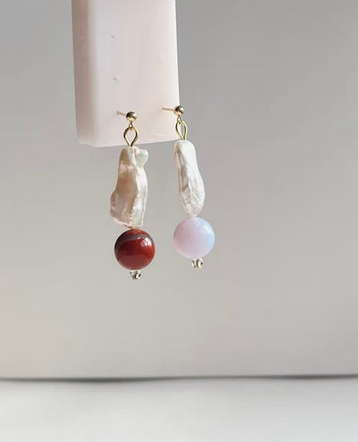 Pearl Cloud Earrings