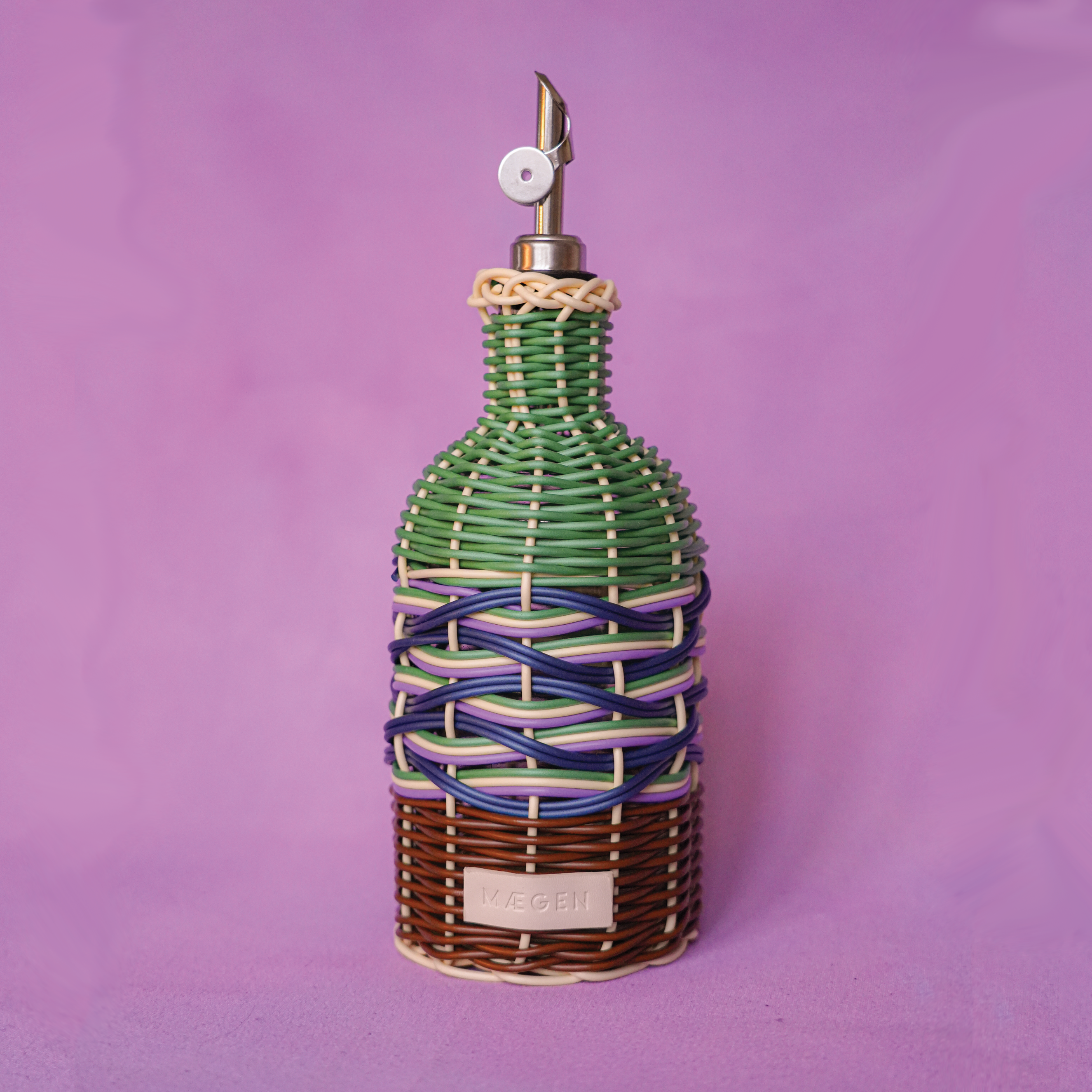 Oil Pourer - Brown/Green