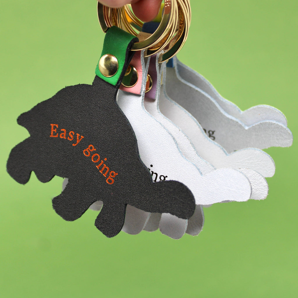 'Easy Going' Tortoise Key Fob