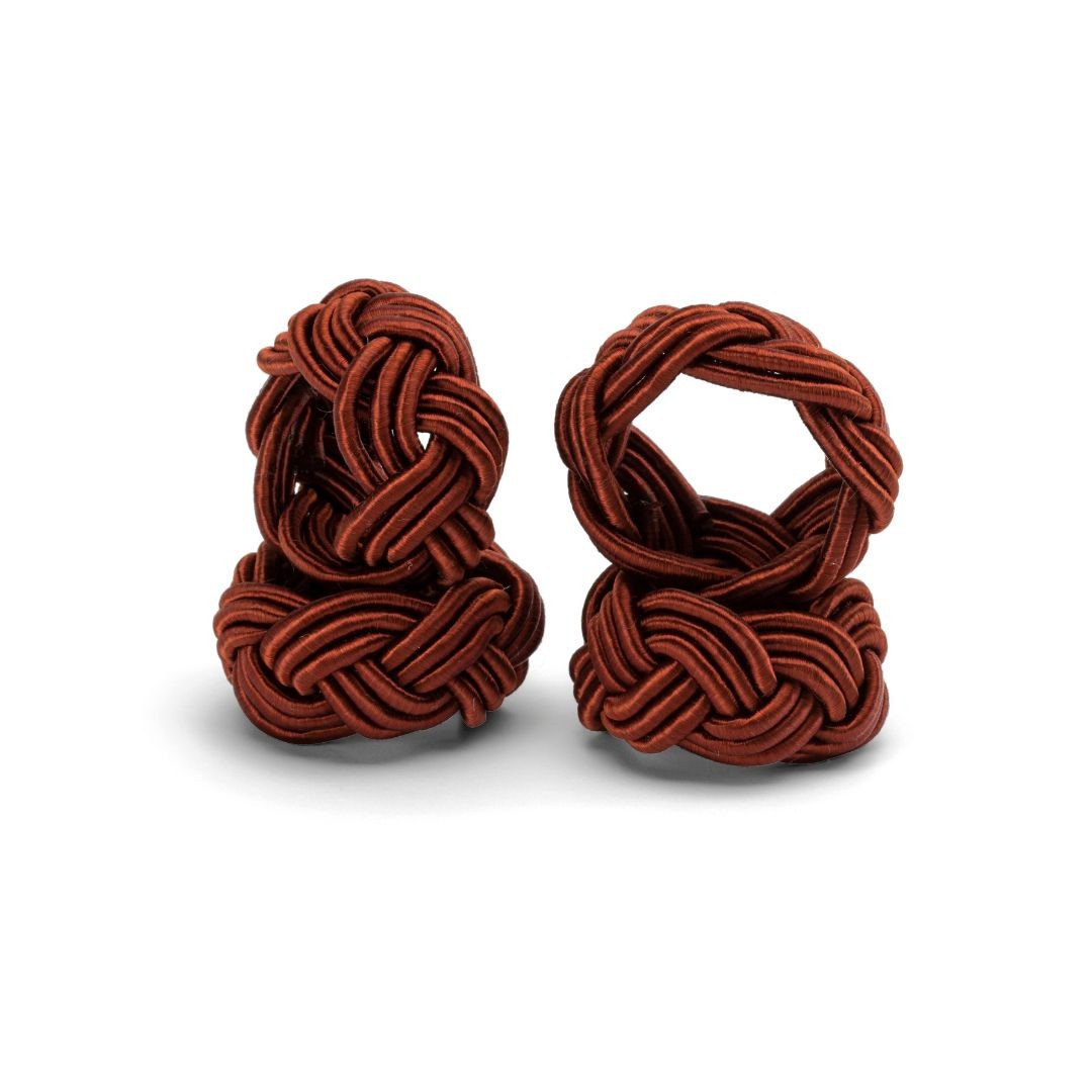 Pleated Napkin Rings - Set of 2