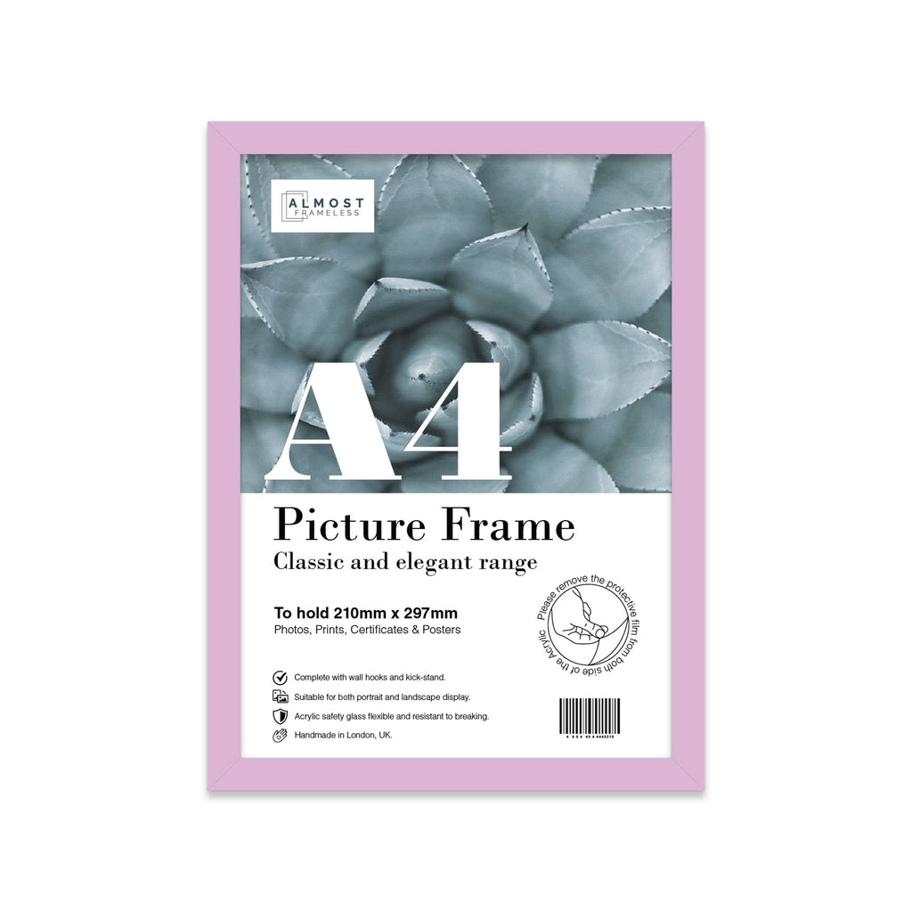 Lilac A4 Picture Frame