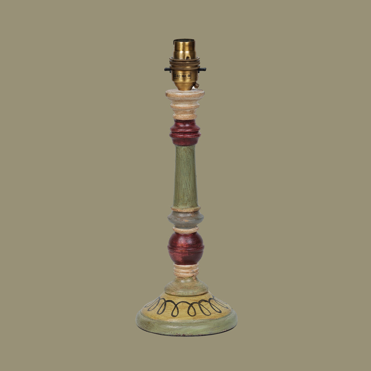 Small Candle Stick Lamp Base