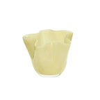 Glass Vase Light Yellow