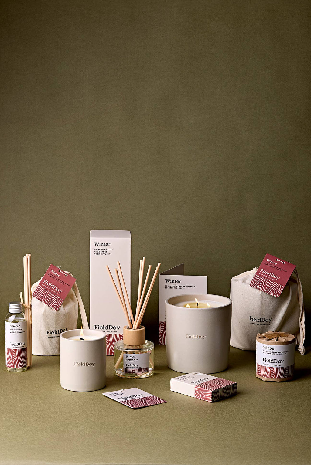 Christmas Winter Eco Friendly Reed Diffuser