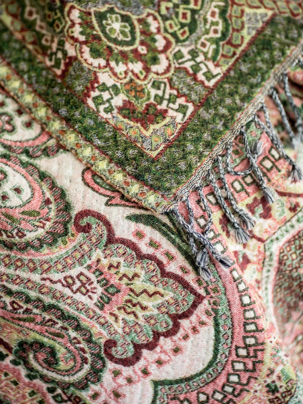 Wool Blanket Paisley