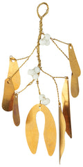 Brass Mistletoe Small