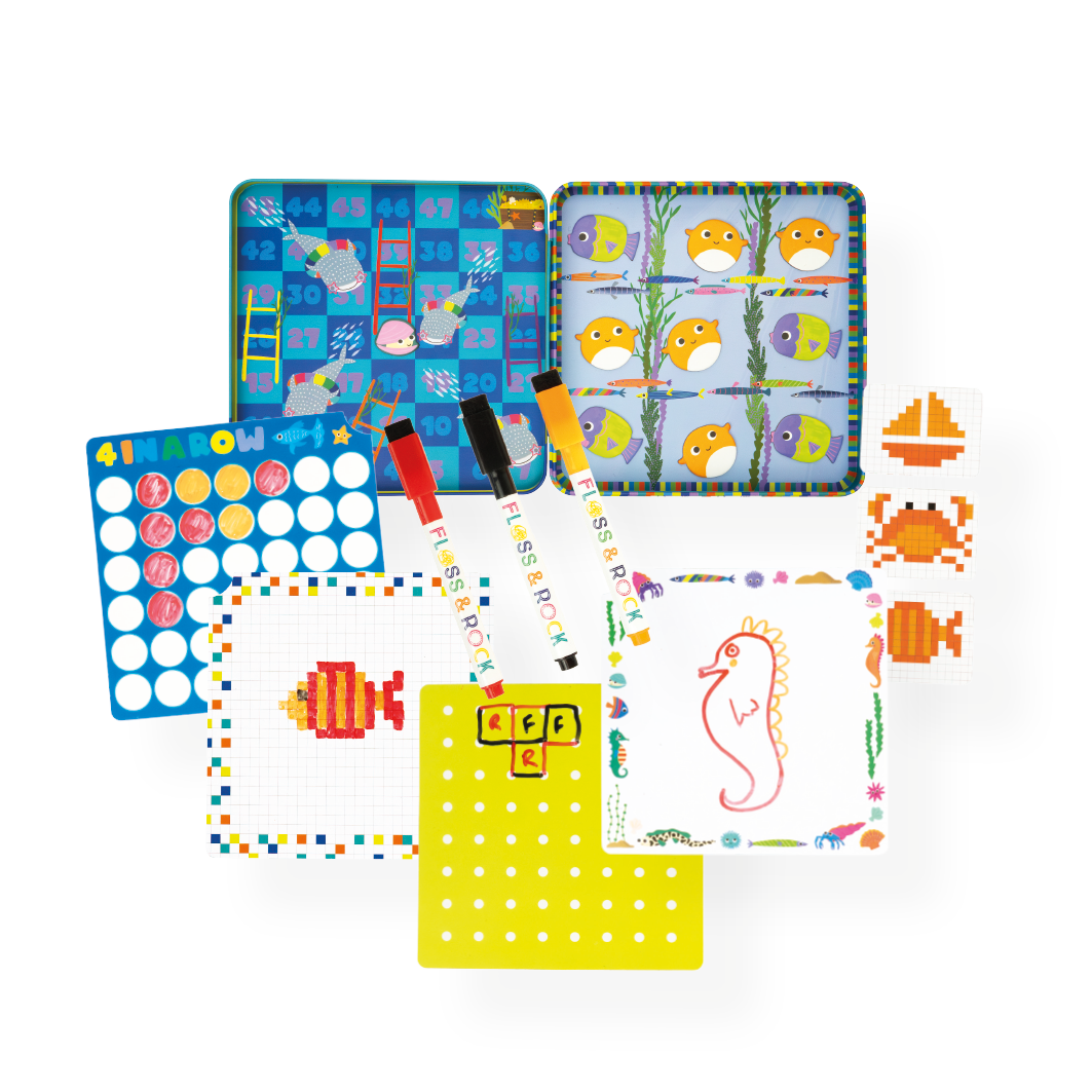 Ocean Magnetic Fun & Games Tin
