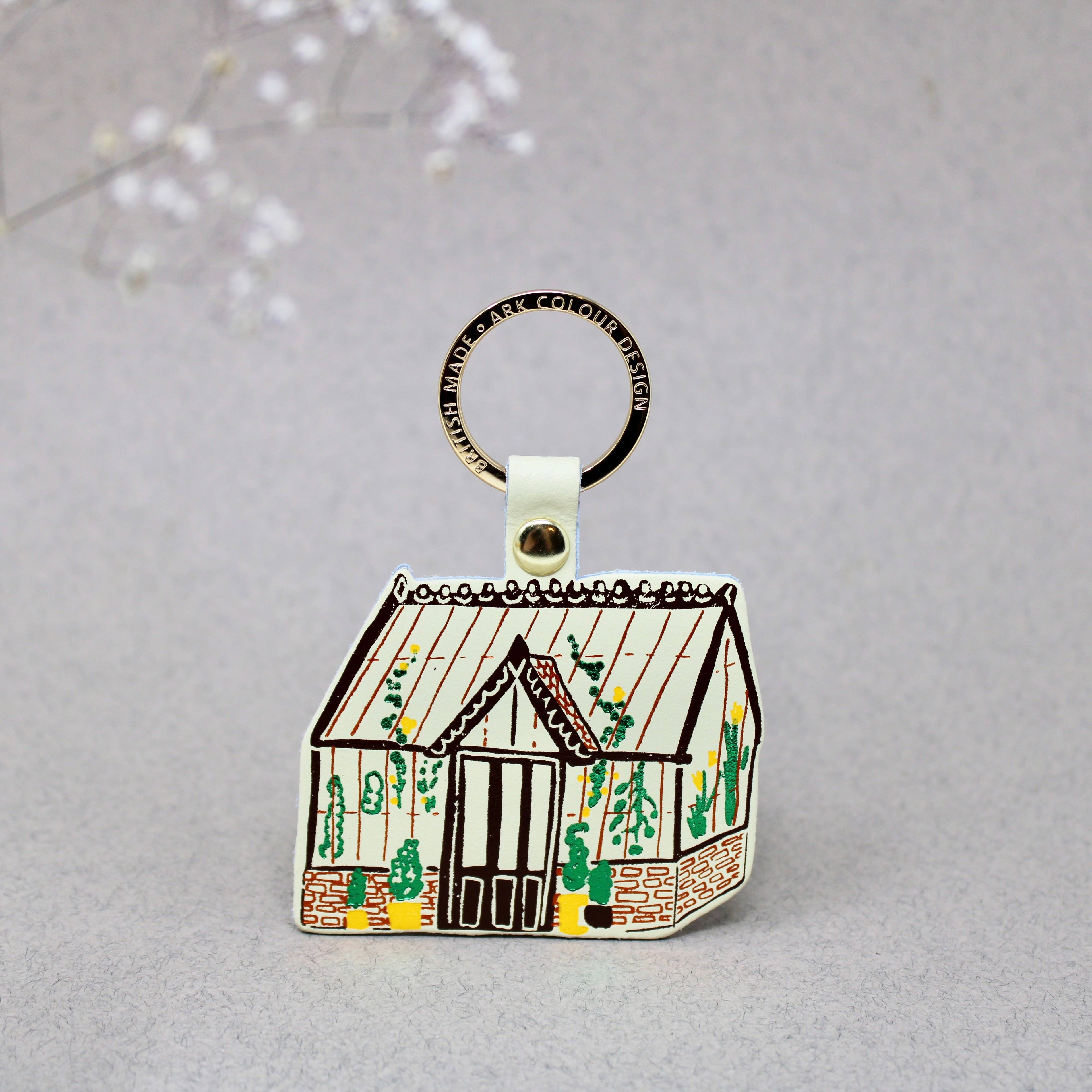 Greenhouse Leather Key Fob