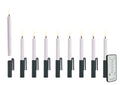 Green Clips for Mini Taper Candles