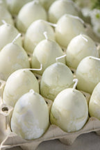 Egg Candles Green