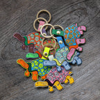 'Easy Going' Tortoise Key Fob