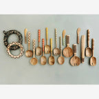 Bamboo Yellow Salad Set