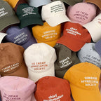Blue Cotton Ice Cream Appreciation Society Cap