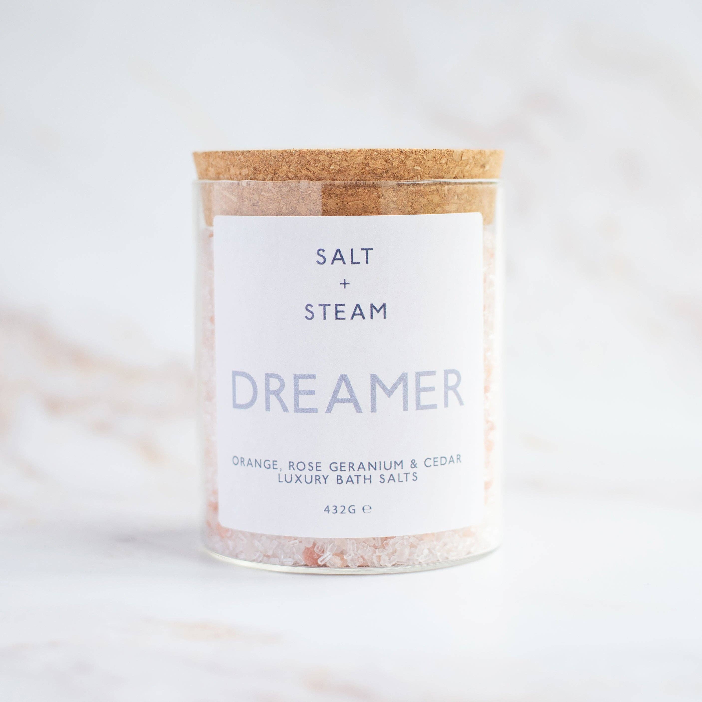 Orange, Rose Geranium & Cedar Bath Salts