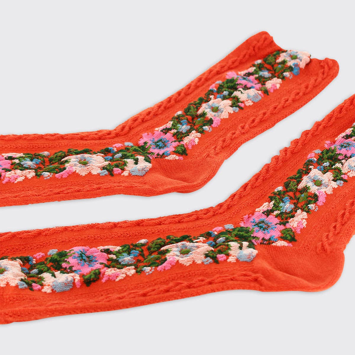 Floral Garland Socks