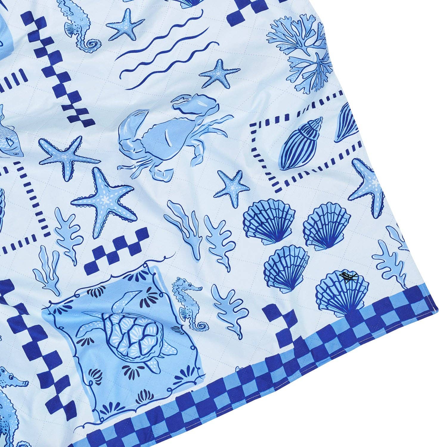 Blue Waterproof Picnic Blanket