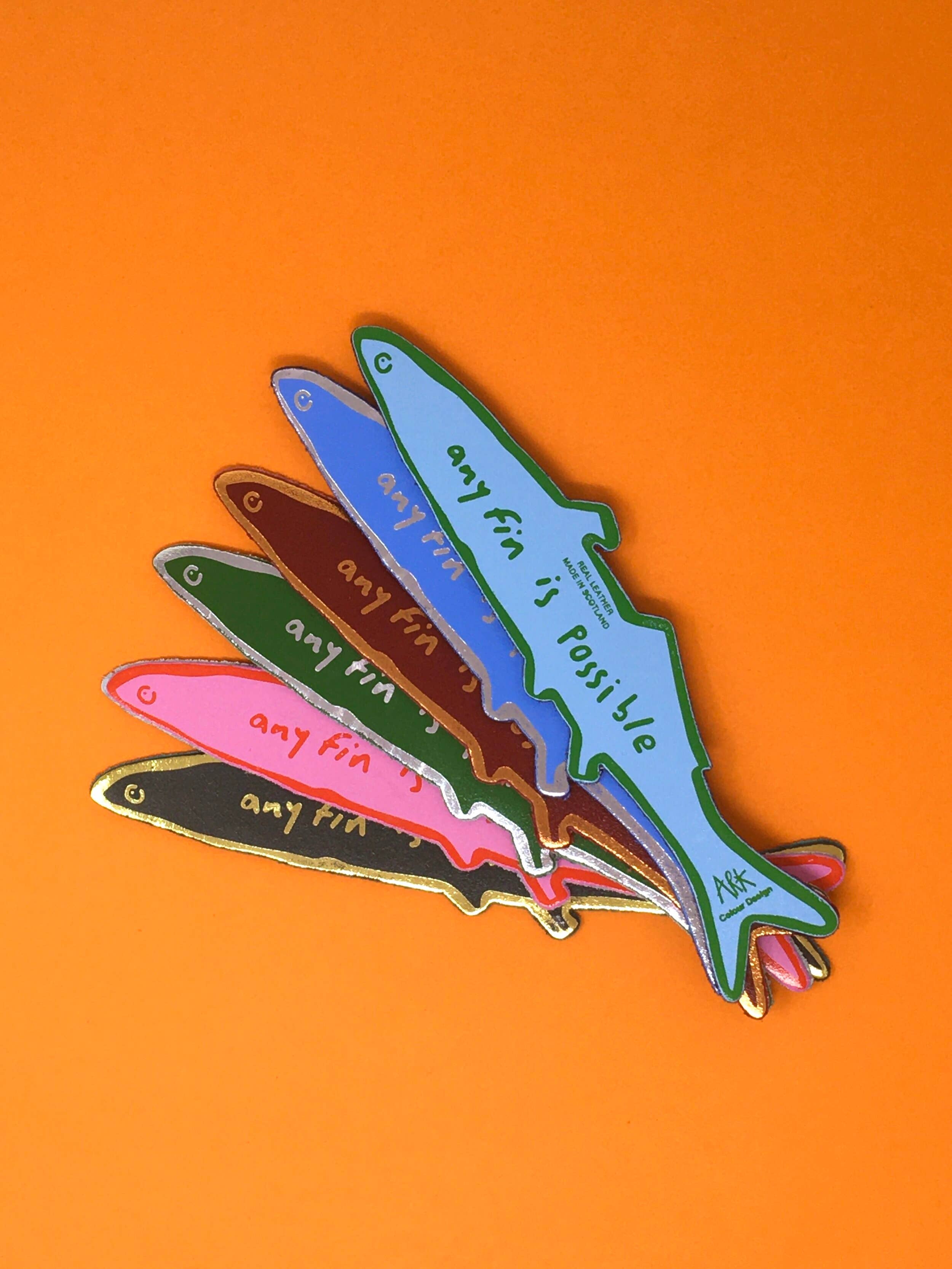 'Any Fin is Possible' Fish Bookmark