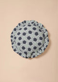 Green Star Round Cushion