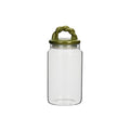 Glass Jar Olive Lid Large