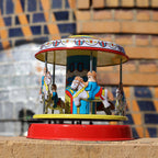 Tin toy carousel funfair carnival