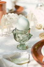 Glass Chicken Egg Cup