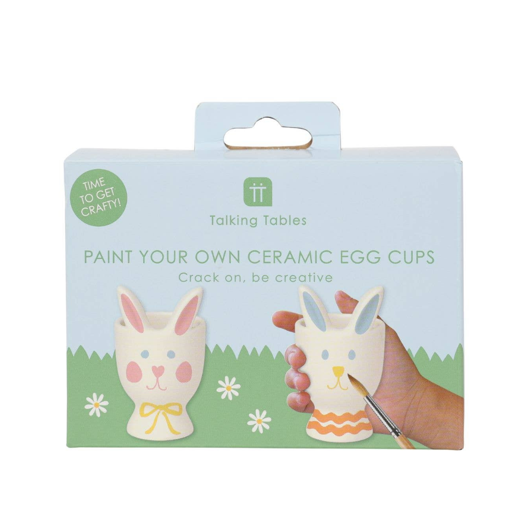 Paint Your Own Ceramic Easter Egg Cup - 2 Pack | Craft |