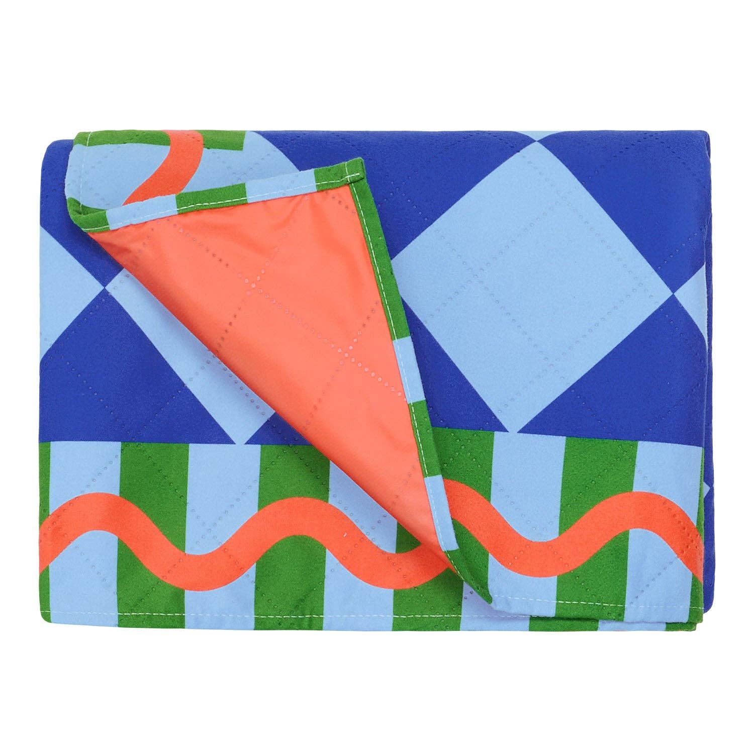 Vibrant Geometric Waterproof Picnic Blanket
