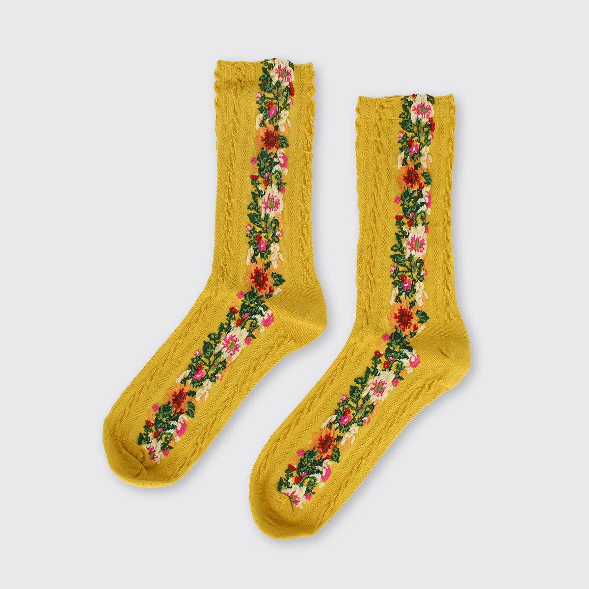 Floral Garland Socks
