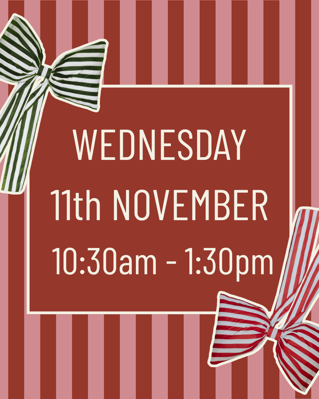 Giant Bow Workshop 11th (10.30am -12.30pm)