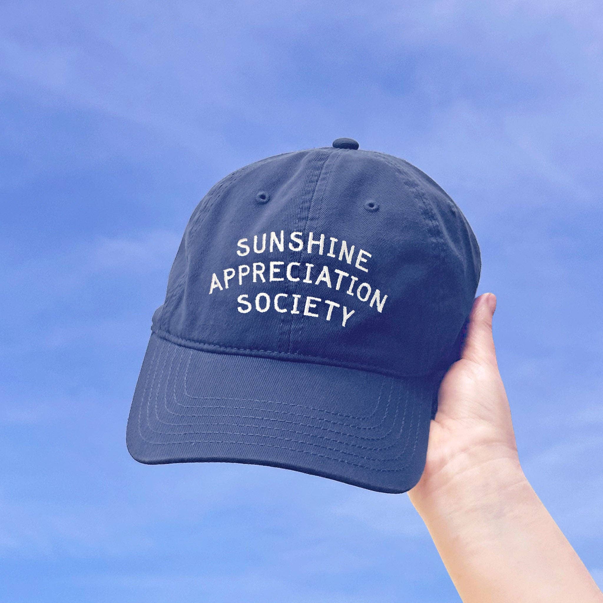 Sunshine Appreciation Society Blue Cap