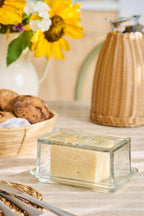 Glass Butter Dish