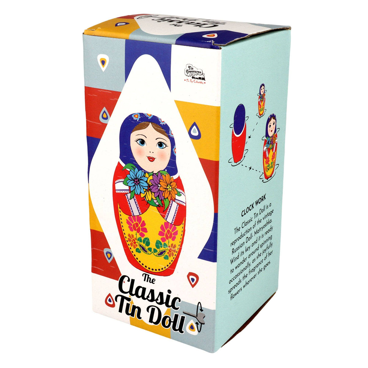 Tin toy matryoshka