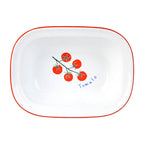 Tomato Green Oven Enamel Dish