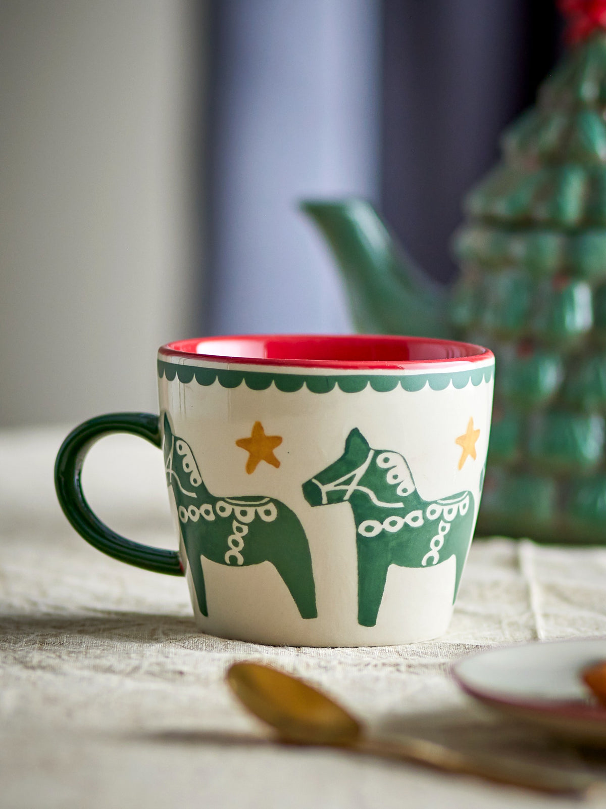 Horse Festive Mugs Set of 2
