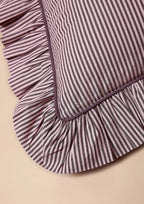 Fig Micro Stripe Cushion