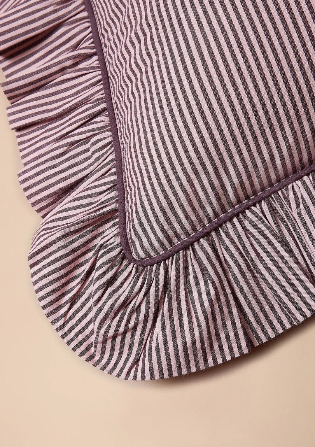 Fig Micro Stripe Cushion