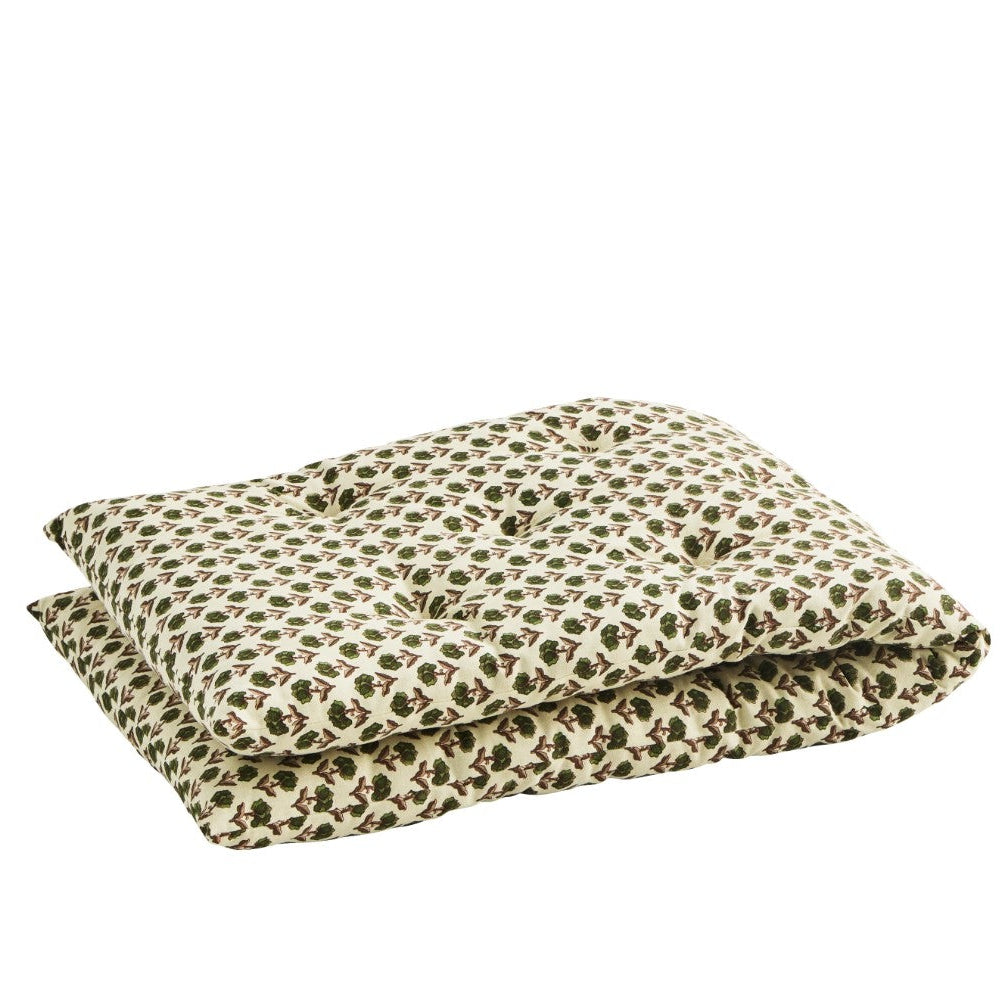 Green Floral Mattress 45x125cm