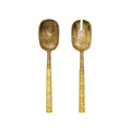 Bamboo Yellow Salad Set
