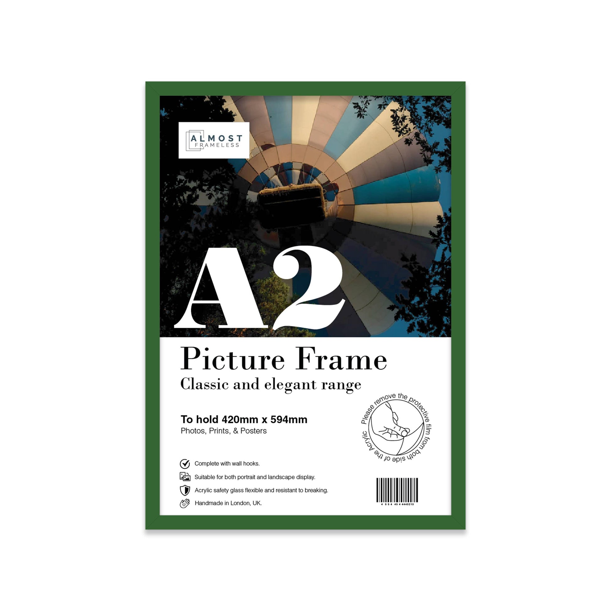 Green A2 Picture Frame